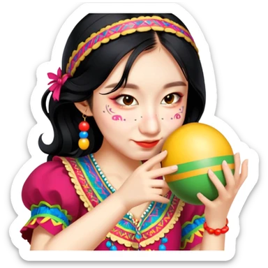 Maraca Player sticker