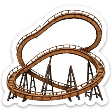 Dangerous Roller Coaster sticker