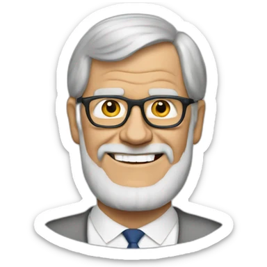 David letterman  sticker