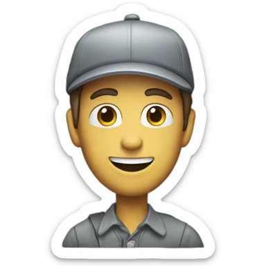 Newspaper newsboy sticker