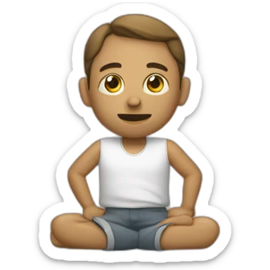 Je suis fatiguée sticker