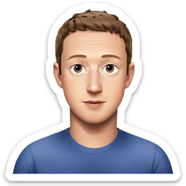 mark zuckerberg sticker