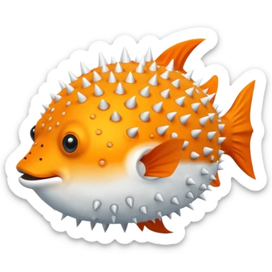 pufferfish sticker