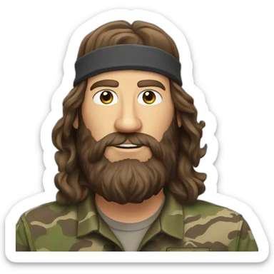 Jase Robertson sticker