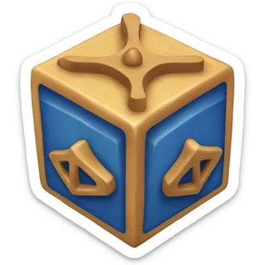dreidel sticker