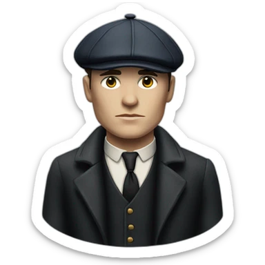 Tommy Shelby from serie Peaky Blinders sticker