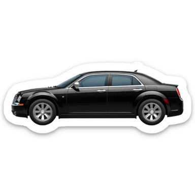 2023 chrysler black side sticker
