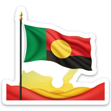 biafran flag emoji  more like an country flag yk sticker