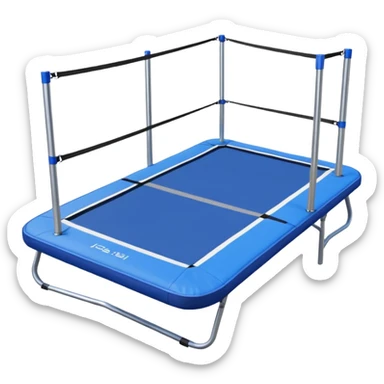 basic olympic standard trampoline sticker