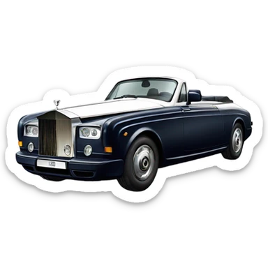 Rolls royce sticker