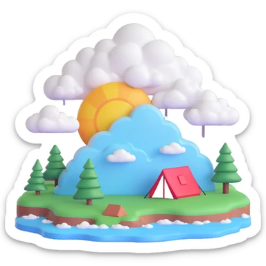 extreme weather sticker