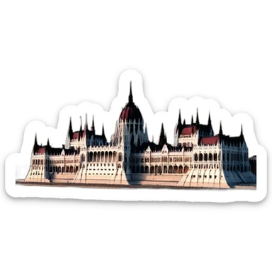 Hungarian Parliament Building sticker