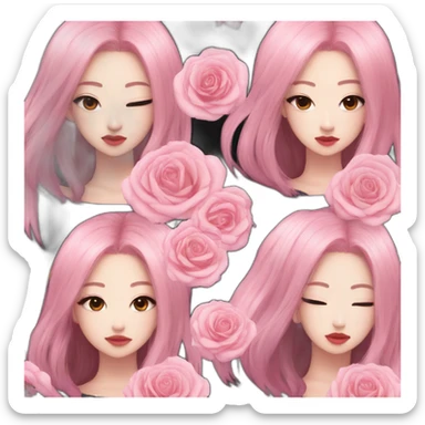 Rose,Blackpink,singer,Australia sticker