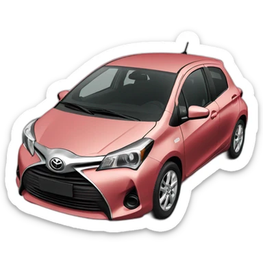 Toyota yaris sticker