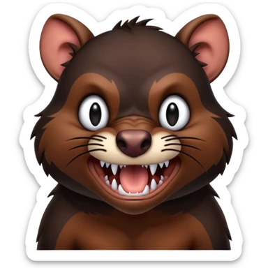 Demonio de tasmanio sticker