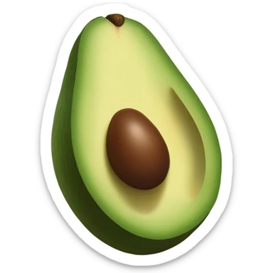 Avocado sticker