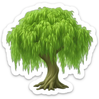 Willow tree sticker