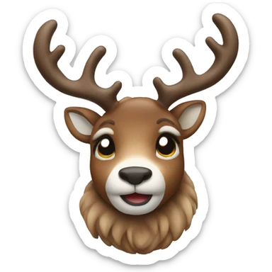 Reindeer  sticker
