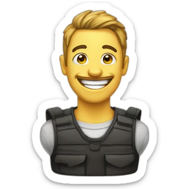 Pleur et rire sticker