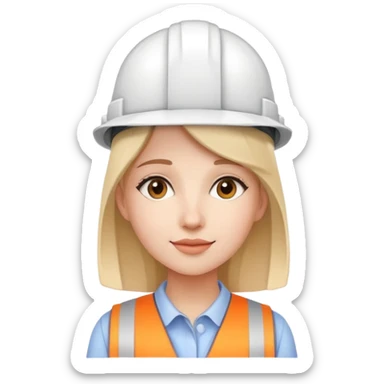 Architect birthday girl sticker