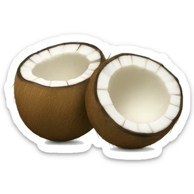 Tender coconut sticker