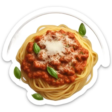 Spaghetti Bolognese sticker