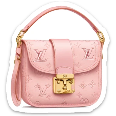 Light Pink Louis Vuitton crossbody  sticker
