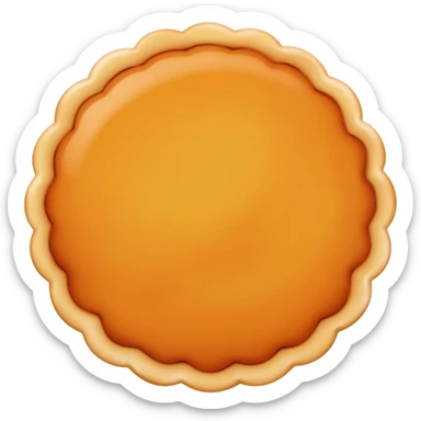 whole thanksgiving pie sticker