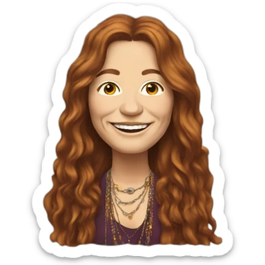 janis joplin sticker