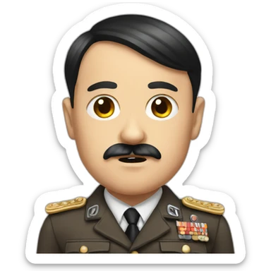 hitler sticker