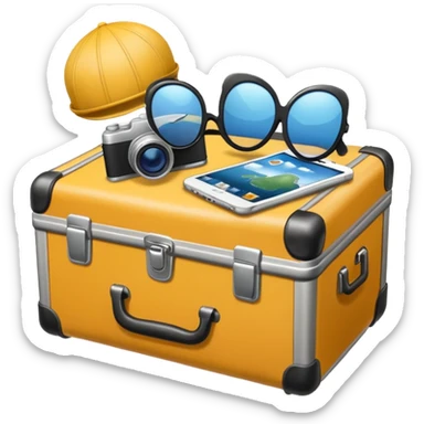 travel items sticker