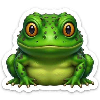 Bufo sticker