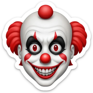 Art the clown Terrifier sticker