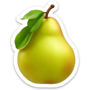 Nashi pear sticker