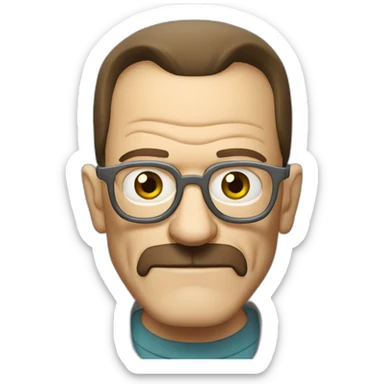 Minion Walter white sticker