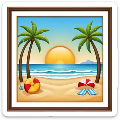 beach sticker