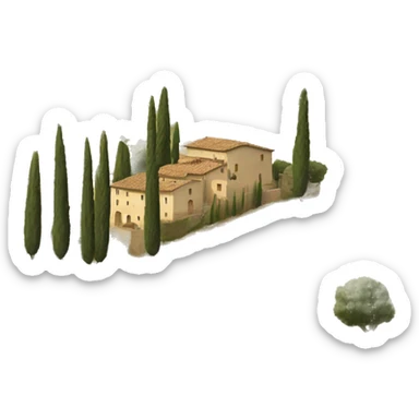 Tuscany sticker