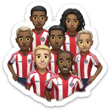 Chivas soccer team sticker
