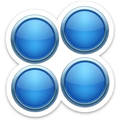 blue coins credit pack sticker