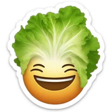Veggie symbol sticker