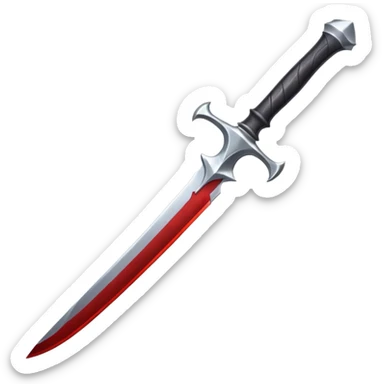 vampir hunter blade sticker