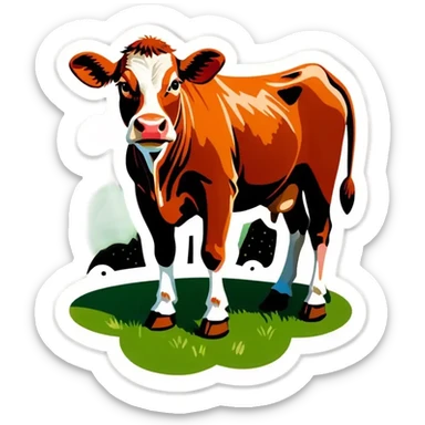 Vaca  sticker