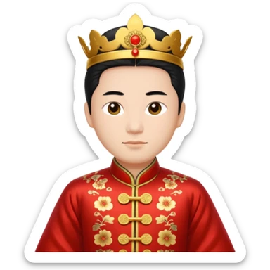 A Chinese princes sticker