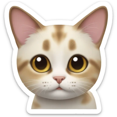 A munchkin cat  sticker