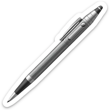 Pencil sketch sticker