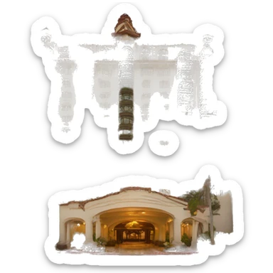 hotel del san diego sticker