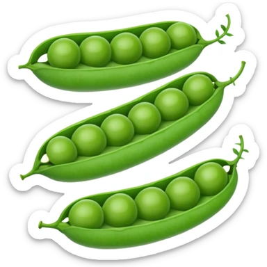 peas in a pod sticker