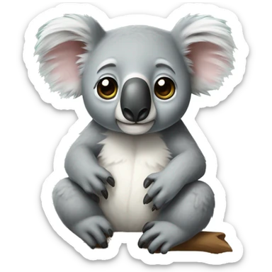 koala somnoros sticker