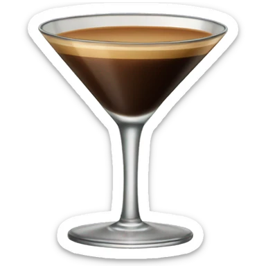 Cocktail expresso martini sticker