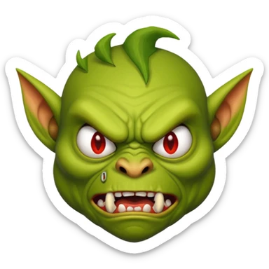 Circle K goblin angry sticker